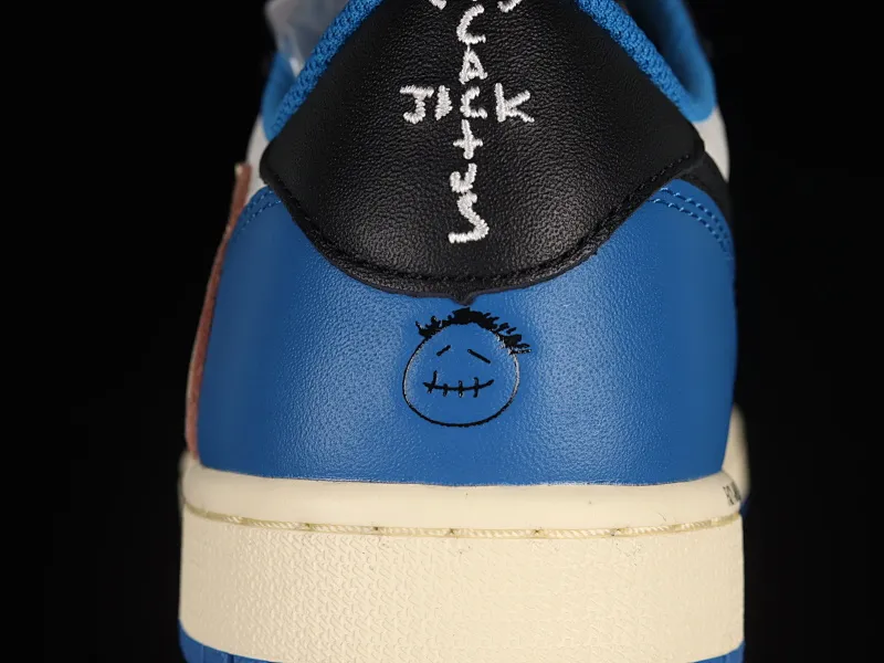 All categories Air Jordan Jordan series basketball shoes Air Jordan 1 Low LJR version Travis Scott x Air Jordan 1 Low OG AJ1 Joe 1 joint overhead hook DM7866-140